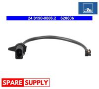 WARNING CONTACT, BRAKE PAD WEAR FOR AUDI Q5 ATE 24.8190-0806.2