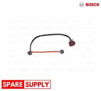 WARNING CONTACT, BRAKE PAD WEAR FOR AUDI Q7 BOSCH 1 987 473 012