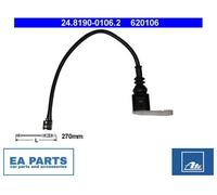 Warning Contact, brake pad wear for AUDI TT ATE 24.8190-0106.2
