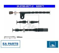 Warning Contact, brake pad wear for BMW ATE 24.8190-0071.2
