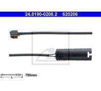 WARNING CONTACT, BRAKE PAD WEAR FOR BMW ATE 24.8190-0206.2