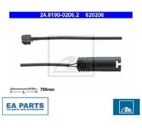 Warning Contact, brake pad wear for BMW ATE 24.8190-0206.2