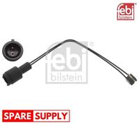 WARNING CONTACT, BRAKE PAD WEAR FOR BMW E28 E34 E32 E31 FEBI BILSTEIN 02398