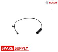 WARNING CONTACT, BRAKE PAD WEAR FOR BMW E38 BOSCH 1 987 474 955