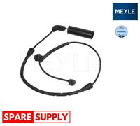 WARNING CONTACT, BRAKE PAD WEAR FOR BMW E46 MEYLE 300 343 5114 FITS FRONT AXLE