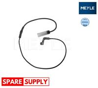WARNING CONTACT, BRAKE PAD WEAR FOR BMW E61 MEYLE 300 343 0002 FITS REAR AXLE