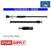WARNING CONTACT, BRAKE PAD WEAR FOR BMW E70 F15 E71 F16 ATE 24.8190-0028.2