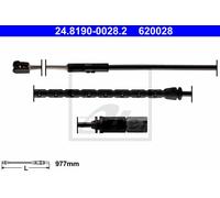 WARNING CONTACT, BRAKE PAD WEAR FOR BMW E70 F15 E71 F16 ATE 24.8190-0028.2
