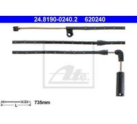WARNING CONTACT, BRAKE PAD WEAR FOR BMW E83 ATE 24.8190-0240.2