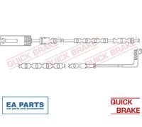 Warning Contact, brake pad wear for BMW E84 QUICK BRAKE WS 0296 A NEW