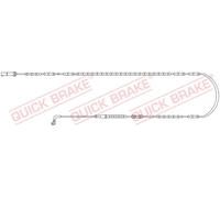 WARNING CONTACT, BRAKE PAD WEAR FOR BMW E89 QUICK BRAKE WS 0292 A