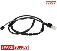 WARNING CONTACT, BRAKE PAD WEAR FOR BMW E89 TRW GIC338