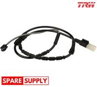 WARNING CONTACT, BRAKE PAD WEAR FOR BMW E89 TRW GIC338
