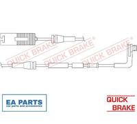 Warning Contact, brake pad wear for BMW E90 E93 E92 E91 QUICK BRAKE WS 0270 A