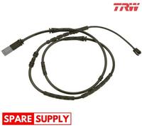WARNING CONTACT, BRAKE PAD WEAR FOR BMW F25 TRW GIC277