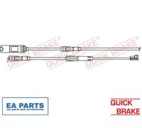 Warning Contact, brake pad wear for BMW G22 G26 G29 QUICK BRAKE WS 0446 A