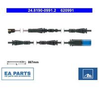 Warning Contact, brake pad wear for BMW G30 ATE 24.8190-0991.2