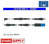 WARNING CONTACT, BRAKE PAD WEAR FOR BMW G30 G31 G32 ATE 24.8190-0991.2 NEW