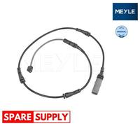 WARNING CONTACT, BRAKE PAD WEAR FOR BMW G30 MEYLE 314 527 0044 FITS REAR AXLE