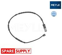 WARNING CONTACT, BRAKE PAD WEAR FOR BMW I01 MEYLE 314 527 0046 FITS REAR AXLE