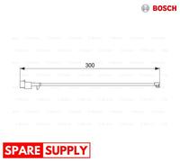 WARNING CONTACT, BRAKE PAD WEAR FOR IVECO DAILY BOSCH 1 987 474 576
