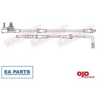 Warning Contact, brake pad wear for JAGUAR XE QUICK BRAKE WS 0408 A
