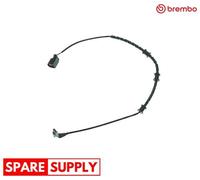 WARNING CONTACT, BRAKE PAD WEAR FOR JAGUAR XF XJ BREMBO A 00 461