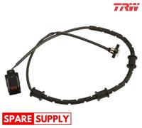 WARNING CONTACT, BRAKE PAD WEAR FOR JAGUAR XF XJ XK TRW GIC370