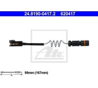 WARNING CONTACT, BRAKE PAD WEAR FOR MERCEDES-BENZ VW ATE 24.8190-0417.2