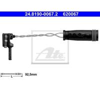 WARNING CONTACT, BRAKE PAD WEAR FOR MERCEDES-BENZ W176 W177 ATE 24.8190-0067.2