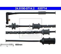 WARNING CONTACT, BRAKE PAD WEAR FOR OPEL VECTRA B ATE 24.8190-0714.2