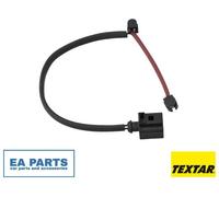 Warning Contact, brake pad wear for PORSCHE 718 CAYMAN 911 TEXTAR 98054700