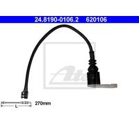 WARNING CONTACT, BRAKE PAD WEAR FOR PORSCHE 911 ATE 24.8190-0106.2
