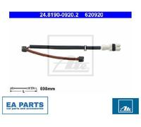 Warning Contact, brake pad wear ATE 24.8190-0920.2 For PORSCHE