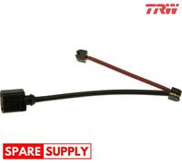 WARNING CONTACT, BRAKE PAD WEAR FOR PORSCHE 911 BOXSTER SPYDER TRW GIC355