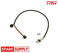WARNING CONTACT, BRAKE PAD WEAR FOR PORSCHE 911 TRW GIC323
