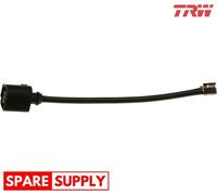 WARNING CONTACT, BRAKE PAD WEAR FOR PORSCHE 911 TRW GIC353