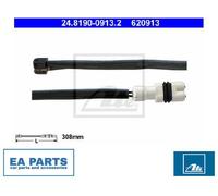 Warning Contact, brake pad wear for PORSCHE 944 ATE 24.8190-0913.2
