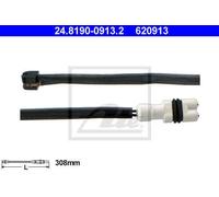 WARNING CONTACT, BRAKE PAD WEAR FOR PORSCHE 944 ATE 24.8190-0913.2