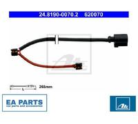 Warning Contact, brake pad wear for PORSCHE ATE 24.8190-0070.2