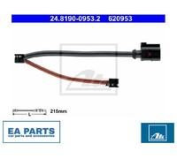 Warning Contact, brake pad wear for PORSCHE ATE 24.8190-0953.2
