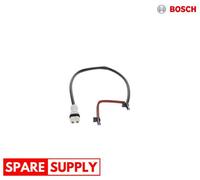 WARNING CONTACT, BRAKE PAD WEAR FOR PORSCHE BOSCH 1 987 474 593