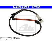 WARNING CONTACT, BRAKE PAD WEAR FOR PORSCHE BOXSTER CAYMAN ATE 24.8190-0932.2