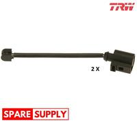 WARNING CONTACT, BRAKE PAD WEAR FOR PORSCHE CAYENNE PANAMERA TRW GIC325