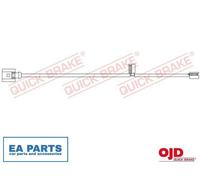 Warning Contact, brake pad wear for PORSCHE CAYENNE QUICK BRAKE WS 0411 A