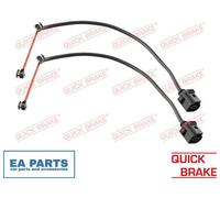Warning Contact, brake pad wear for PORSCHE CAYENNE QUICK BRAKE WS 0411 A NEW