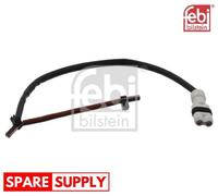 WARNING CONTACT, BRAKE PAD WEAR FOR PORSCHE FEBI BILSTEIN 33401