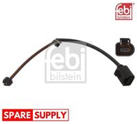 WARNING CONTACT, BRAKE PAD WEAR FOR PORSCHE FEBI BILSTEIN 44556