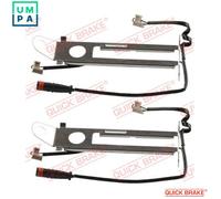 WARNING CONTACT BRAKE PAD WEAR WS 0236 A FOR MAN D0824FL01/0824LFL04 4.6L 4cyl