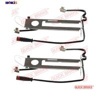 WARNING CONTACT BRAKE PAD WEAR WS 0236 A FOR MAN D0824FL01/0824LFL04 4.6L 4cyl